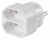 Сетевой разветвитель Buro BU-PS2F-W (2 розетки) белый (пакет ПЭ) - купить недорого с доставкой в интернет-магазине