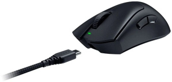 Мышь Razer DeathAdder V3 Pro черный оптическая 30000dpi беспров. USB-C 5but (RZ01-04630100-R3G1) - купить недорого с доставкой в интернет-магазине