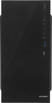 Корпус Accord ACC-XA09 черный без БП mATX 2xUSB2.0 1xUSB3.0 audio bott PSU - купить недорого с доставкой в интернет-магазине