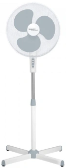 Вентилятор напольный Scarlett SC-SF111B01 45Вт скоростей:3 белый/серый - купить недорого с доставкой в интернет-магазине