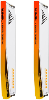 Память DDR5 2x16GB 6600MHz Patriot PVER532G66C34KT Viper Elite 5 Tuf Gaming RGB RTL Gaming PC5-52800 CL34 DIMM 288-pin 1.4В kit single rank с радиатором Ret - купить недорого с доставкой в интернет-магазине