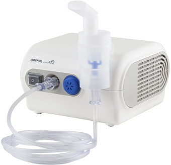 Ингалятор Omron NE-C28 Plus (NE-C28P-RU) компрессорный стационарный белый - купить недорого с доставкой в интернет-магазине