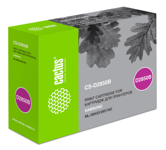Картридж лазерный Cactus CS-D2850B ML-D2850B черный (5000стр.) для Samsung ML-2850/2851 - купить недорого с доставкой в интернет-магазине