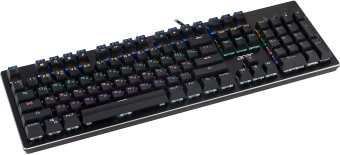 Клавиатура Acer OKW127 механическая черный USB Multimedia for gamer LED (ZL.KBDEE.00H) кабель 1.8м - купить недорого с доставкой в интернет-магазине