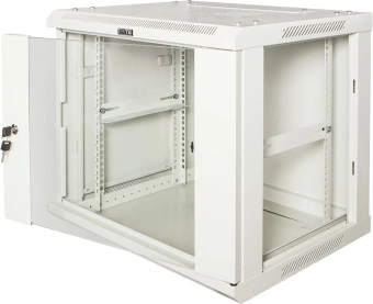 Шкаф коммутационный Lanmaster (TWT-CBWPG-6U-6X8-GY) настенный 6U 600x800мм пер.дв.стекл 60кг серый 700мм 23кг 368мм IP20 металл - купить недорого с доставкой в интернет-магазине