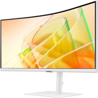 Монитор Samsung 34" ViewFinity S6 S34C650TAUXEN белый VA LED 5ms 21:9 HDMI M/M полуматовая HAS Piv 350cd 178гр/178гр 3440x1440 100Hz FreeSync DP Ultra WQHD USB 8.1кг - купить недорого с доставкой в интернет-магазине