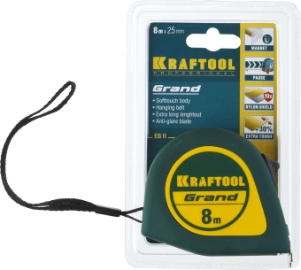 Рулетка Kraftool 34022-08-25 - купить недорого с доставкой в интернет-магазине