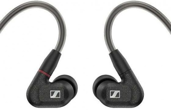 Наушники вкладыши Sennheiser IE 300 1.25м черный проводные крепление за ухом (509104) - купить недорого с доставкой в интернет-магазине