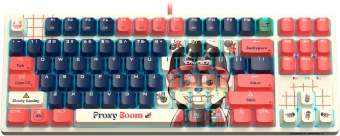 Клавиатура A4Tech Bloody AT87 Proxy Boom механическая бежевый/красный USB for gamer LED (AT87) - купить недорого с доставкой в интернет-магазине
