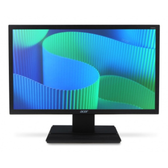 Монитор Acer 19.5" V206QAbi черный TN+film LED 5ms 16:9 HDMI матовая 200cd 90гр/65гр 1600x900 VGA HD 2.1кг - купить недорого с доставкой в интернет-магазине