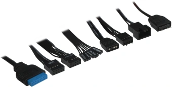 Корпус PcCooler MA100 MESH BK черный без БП ATX 3x120mm 1xUSB2.0 1xUSB3.0 audio bott PSU - купить недорого с доставкой в интернет-магазине