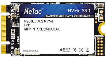 Накопитель SSD Netac PCIe 3.0 x2 128GB NT01N930ES-128G-E2X N930ES M.2 2242 - купить недорого с доставкой в интернет-магазине