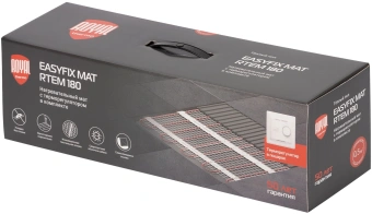 Мат нагревательный Royal Thermo EasyFix RTEM 2-180-1 1м2 2м 180Вт красный - купить недорого с доставкой в интернет-магазине