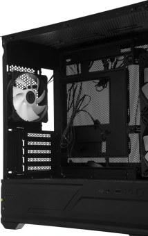 Корпус MSI MAG Pano M110R черный без БП mATX 6x120mm 2x140mm 2xUSB3.0 audio AirDuct bott PSU - купить недорого с доставкой в интернет-магазине