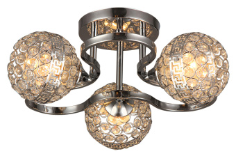 Люстра Hiper Cuenca H128-3 потолоч. хром - купить недорого с доставкой в интернет-магазине