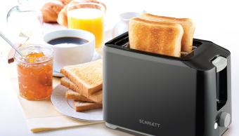 Тостер Scarlett SC-TM11020 700Вт черный - купить недорого с доставкой в интернет-магазине