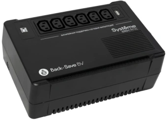 Источник бесперебойного питания Systeme Electriс BV BVSE600I 360Вт 600ВА черный - купить недорого с доставкой в интернет-магазине