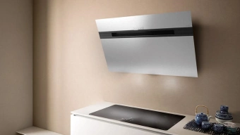 Вытяжка каминная Elica Stripe IX/A/90/LX нержавеющая сталь управление: сенсорное (1 мотор) - купить недорого с доставкой в интернет-магазине