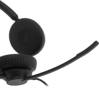 Наушники с микрофоном Jabra Engage 40 черный накладные USB оголовье (4099-413-279) - купить недорого с доставкой в интернет-магазине