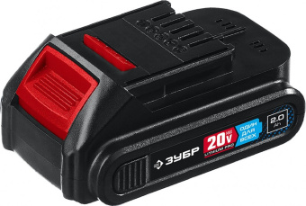 Батарея аккумуляторная Зубр Профессионал 20В 2Ач Li-Ion (ST7-20-2) - купить недорого с доставкой в интернет-магазине