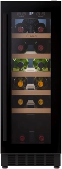 Винный шкаф Lex LWD3020BL 1-нокамерн. черный - купить недорого с доставкой в интернет-магазине