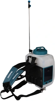 Опрыскиватель Makita DUS108Z аккум. ранц. 10л белый/бирюзовый - купить недорого с доставкой в интернет-магазине