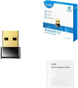 Сетевой адаптер Bluetooth Cudy BU530 USB 2.0 - купить недорого с доставкой в интернет-магазине