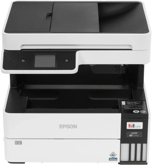 МФУ струйный Epson EcoTank L6460 (C11CJ89507/C11CJ89503) A4 Duplex WiFi белый - купить недорого с доставкой в интернет-магазине