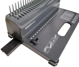 Переплетчик Office Kit B2112N A4/перф.12л.сшив/макс.450л./пластик.пруж. (4.5-51мм) - купить недорого с доставкой в интернет-магазине