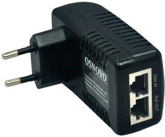 Инжектор PoE Osnovo Midspan-1/151A 10/100BASE-T 15.4Вт 100-240В(АС) - купить недорого с доставкой в интернет-магазине