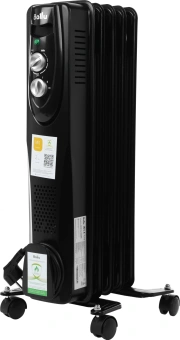 Радиатор масляный Ballu Classic BOH/CL-05BRN 1000Вт черный - купить недорого с доставкой в интернет-магазине