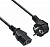 Кабель Buro BU-PCAB-3M-16A IEC C13 Евровилка 3м
