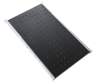 Полка выдвижная ЦМО ТСВ-58-9005 1U нагр.:30кг. 19" 582мм черный (упак.:1шт) - купить недорого с доставкой в интернет-магазине