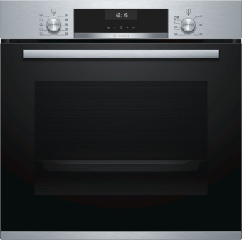 Духовой шкаф Электрический Bosch HBG517ES0R нержавеющая сталь/черный - купить недорого с доставкой в интернет-магазине