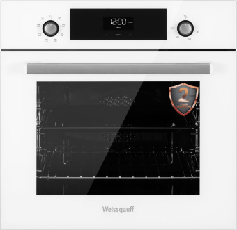Духовой шкаф Электрический Weissgauff EOV 312 SW белый - купить недорого с доставкой в интернет-магазине