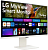 Монитор LG 31.5" MyView 32SR85U-W белый IPS LED 16:9 HDMI M/M Cam матовая HAS 400cd 178гр/178гр 3840x2160 60Hz 4K USB 7.7кг
