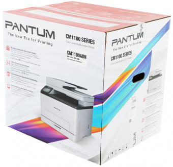 МФУ лазерный Pantum CM1100ADN A4 Duplex Net серый - купить недорого с доставкой в интернет-магазине