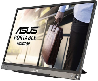 Монитор Asus 15.6" ZenScreen MB16ACE темно-серый IPS LED 16:9 матовая 220cd 178гр/178гр 1920x1080 60Hz FHD USB 0.8кг - купить недорого с доставкой в интернет-магазине