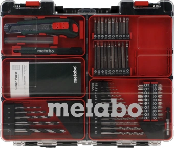 Дрель-шуруповерт Metabo Powermaxx BS Basic Set с набором оснастки аккум. патрон:быстрозажимной (кейс в комплекте) (600080880) - купить недорого с доставкой в интернет-магазине