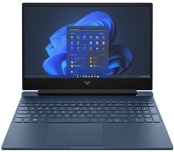 Ноутбук HP Victus 15-fa0033dx Core i5 12450H 8Gb SSD512Gb NVIDIA GeForce RTX 3050 4Gb 15.6" IPS FHD (1920x1080) Windows 11 Home blue WiFi BT Cam (9T9R8UA) - купить недорого с доставкой в интернет-магазине