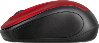 Мышь Оклик 665MW черный/красный оптическая 1600dpi беспров. USB для ноутбука 3but (1025135) - купить недорого с доставкой в интернет-магазине