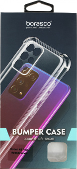 Чехол (клип-кейс) BoraSCO для Honor X5 Plus Bumper Case прозрачный (72471) - купить недорого с доставкой в интернет-магазине