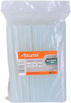 Клеевые стержни для клеевого пистолета Sturm! 7010-05-52S - купить недорого с доставкой в интернет-магазине