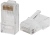 Коннектор Rexant (05-1031-4) кат.6 RJ45 прозрачный - цена, купить или заказать с доставкой в интернет-магазине Коннектор Rexant (05-1031-4) кат.6 RJ45 прозрачный - купить недорого с доставкой в интернет-магазине