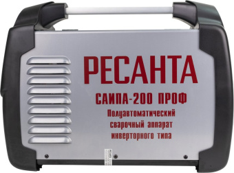 Сварочный аппарат Ресанта САИПА-200ПРОФ инвертор MMA DC/TIG DC 8.1кВт - купить недорого с доставкой в интернет-магазине