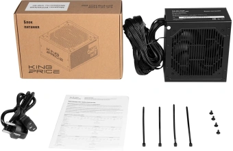 Блок питания KingPrice ATX 550W KPPSU550 (20+4pin) 120mm fan 4xSATA RTL - купить недорого с доставкой в интернет-магазине