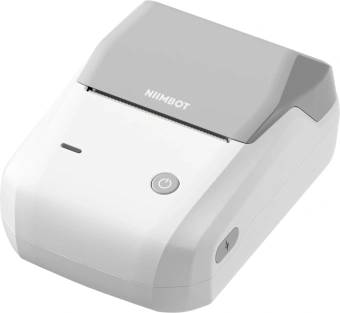 Термопринтер Niimbot B1 (1746887) 203dpi 50мм/с/USB/BT для печ.этик. серебристый - купить недорого с доставкой в интернет-магазине