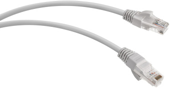 Патч-корд WRline WR-PC-RJ45-UTP-5E-10-GY UTP RJ-45 вил.-вилка RJ-45 кат.5E 10м серый LSZH (уп.:1шт) - купить недорого с доставкой в интернет-магазине