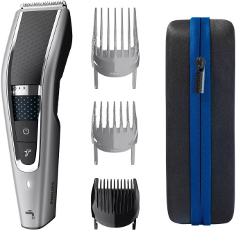 Машинка для стрижки Philips HC5650/15 серебристый (насадок в компл:3шт) - купить недорого с доставкой в интернет-магазине