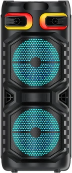 Минисистема Hyundai H-MC1213 черный 20Вт FM USB BT micro SD - купить недорого с доставкой в интернет-магазине